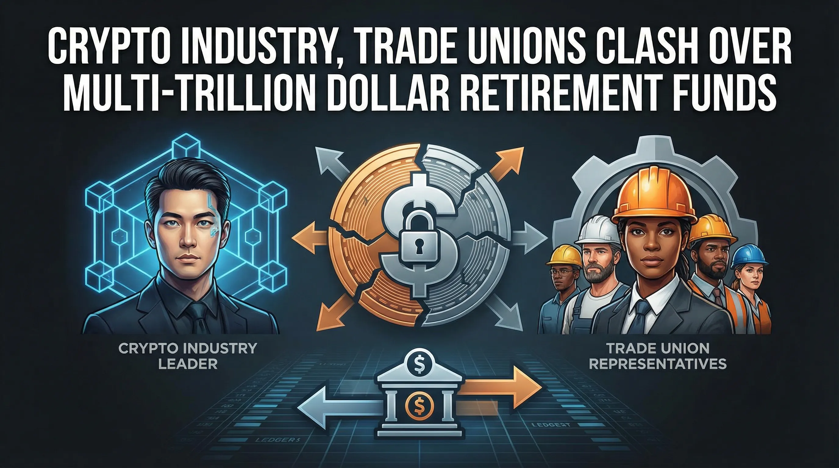 'Wild West' or Financial Future? Unions and Crypto Industry Clash Over Trillions in Retirement Savings
