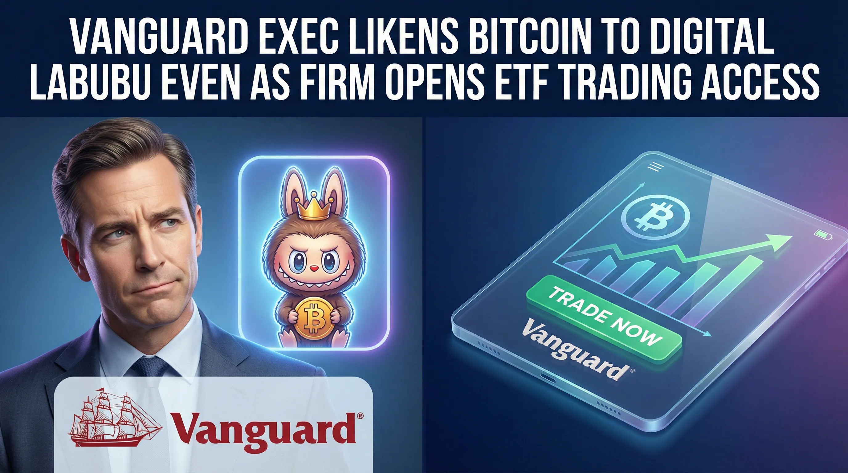Vanguard's Bitcoin Paradox: Embracing ETFs While Dismissing It as a 'Digital Toy'