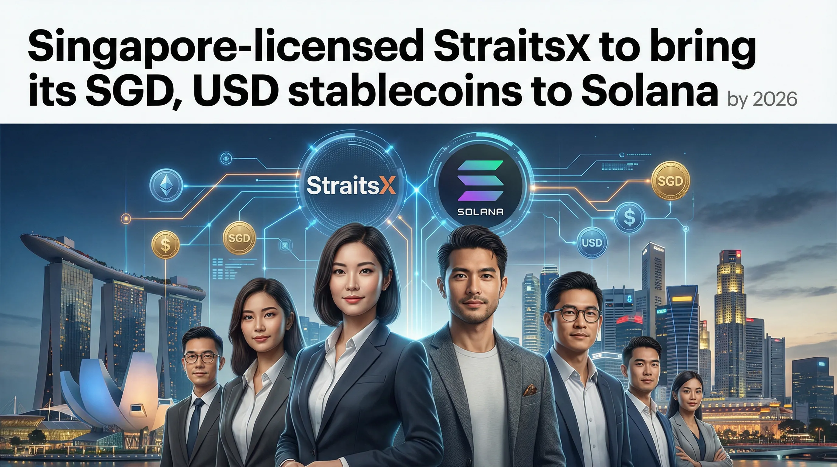 StraitsX Expands MAS-Licensed Stablecoins to Solana, Targeting AI and High-Speed Payments