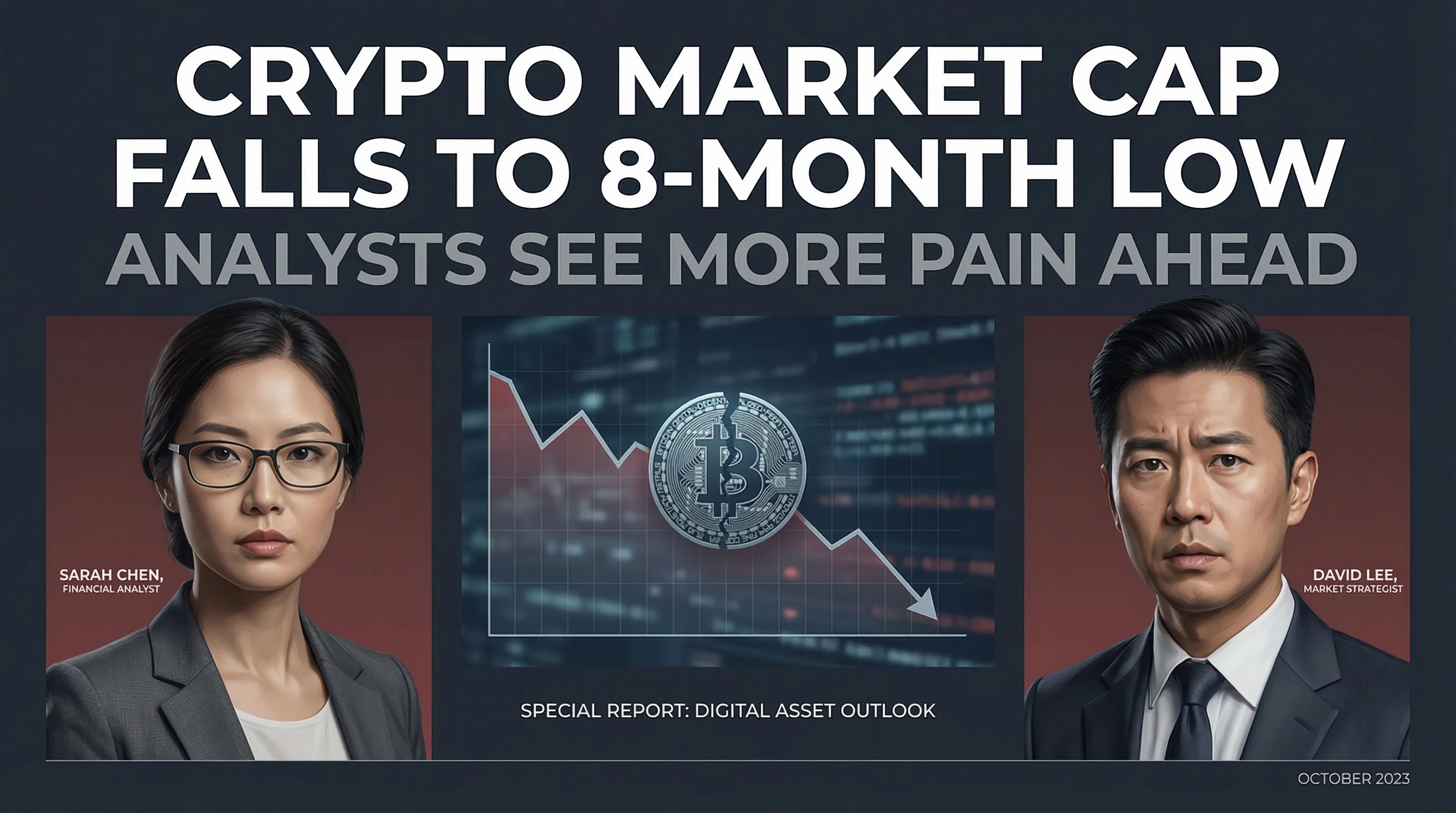 Digital Asset Valuation Plummets to Lowest Since Spring as Analysts Forecast Extended Downturn