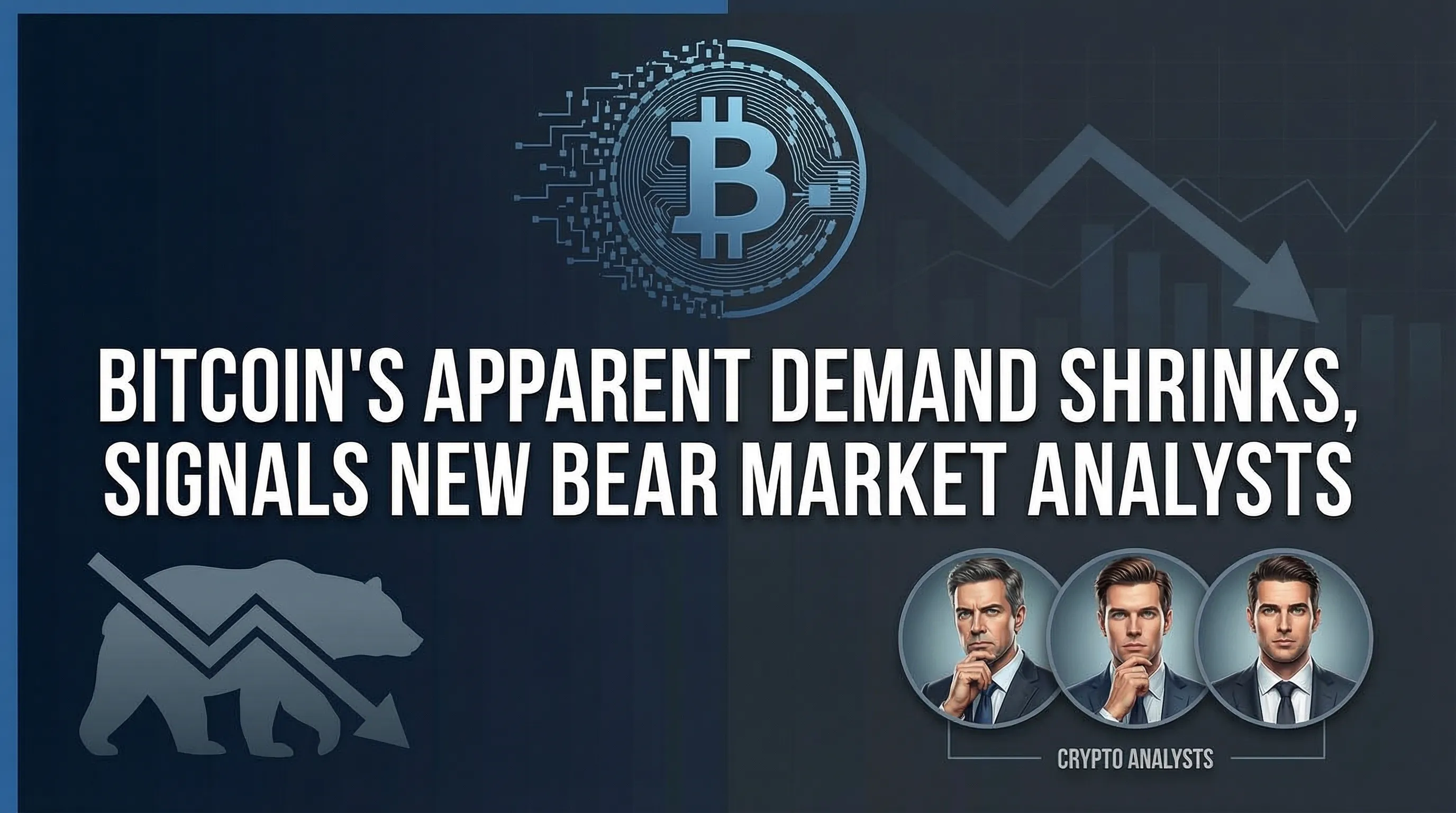 Bitcoin Enters Bear Territory: Analysts Point to Shrinking Demand and ETF Outflows