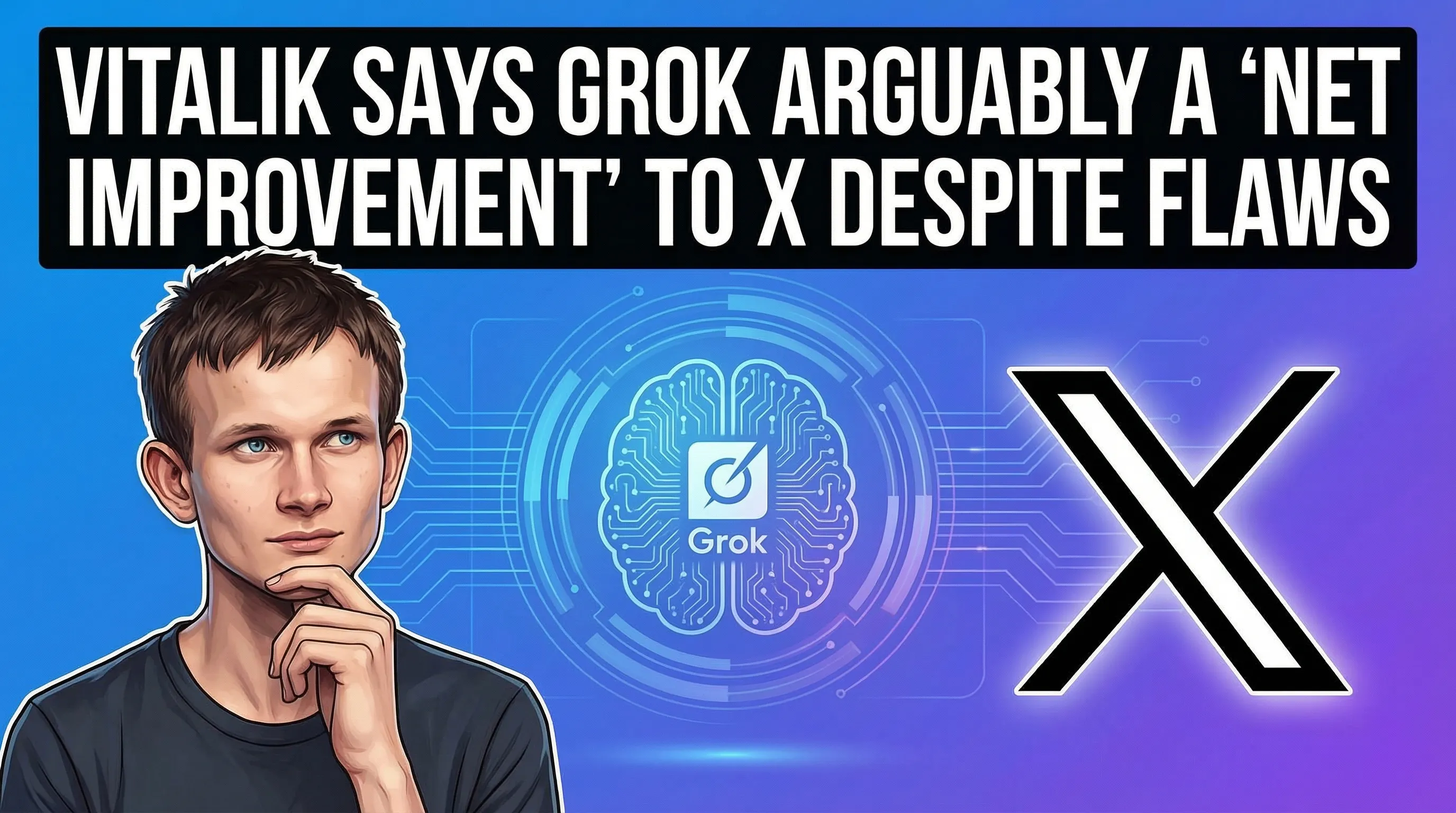 Vitalik Buterin Praises Grok AI for Enhancing Truth on X, Despite Noting Critical Flaws