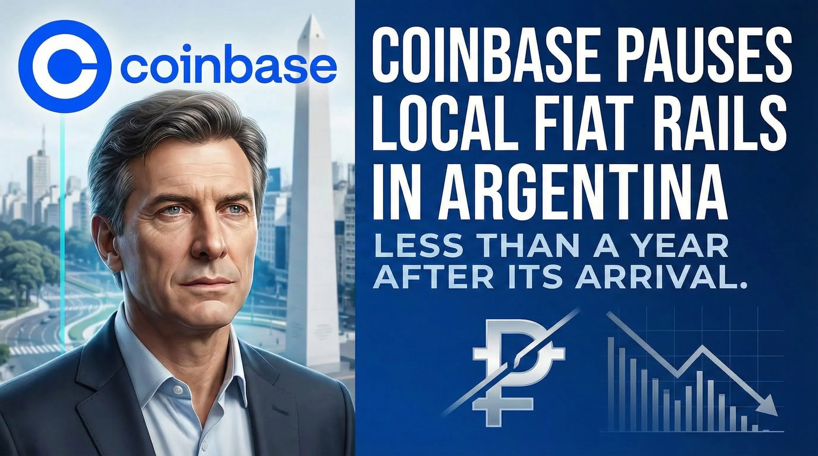 Coinbase Halts Argentine Peso Services: 
